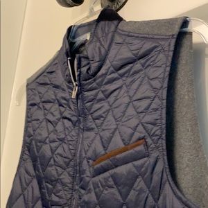 Tasso Elba full-zip quilted vest